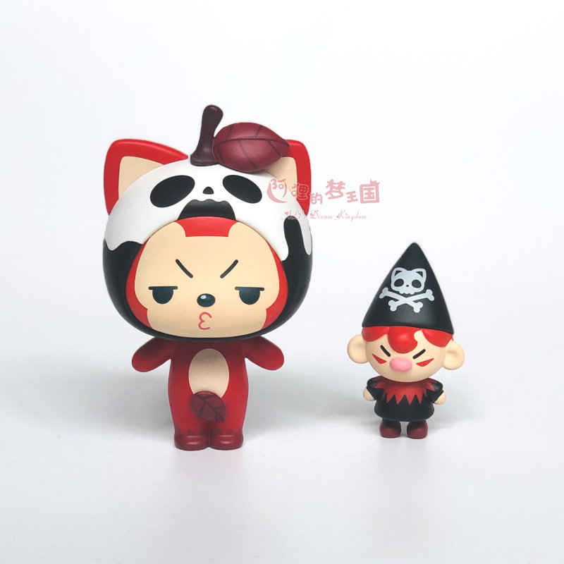 阿狸童话4异色暗夜奇缘潮玩盲盒吊卡手办迷你公仔收藏女生日礼物