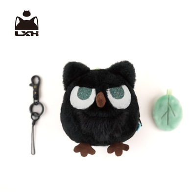 罗小黑大电影2猫头鹰侠双面毛绒