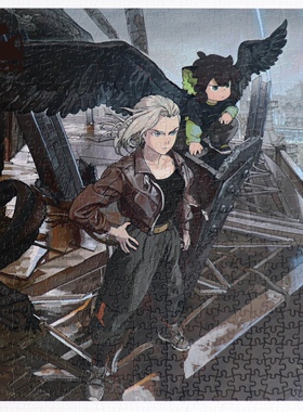 罗小黑战记2战场款拼图1500片3djp塑胶拼图鹿野无限电影周边收藏