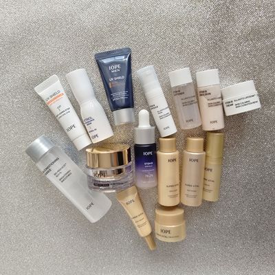 清仓捡漏韩国IOPE艾诺碧保湿水乳精华旅行套中小样防晒保湿补水