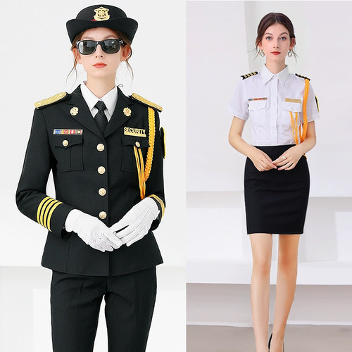 物业保安新式套装制服新式套装