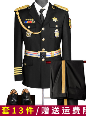 北鹰新式保安工作服套装男春秋制服安保物业保安服形象岗礼宾制服