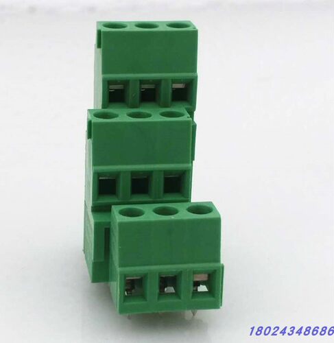 环保铜KF128A3 DG500A3-5.0带螺丝接线端子绿色E3K500HA-5.0