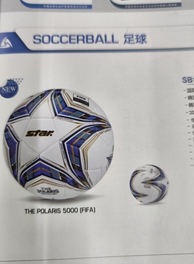 Star世达足球SB115FTB国际FIFA足球联盟公认5号正式比赛足球