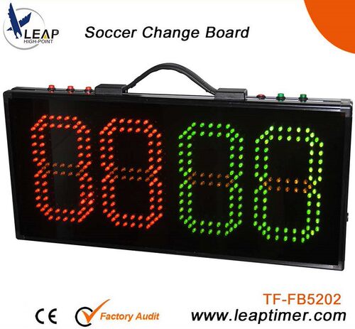 足球比赛用品 正品天福TF-FB5202足球LED电子换人牌裁判比赛工具