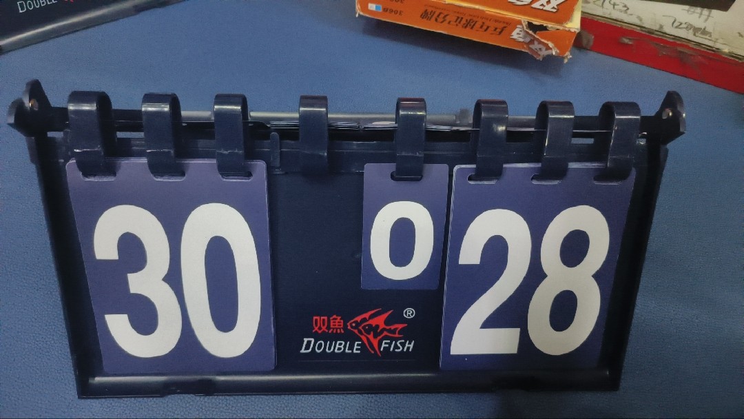 双鱼乒乓球记分牌306