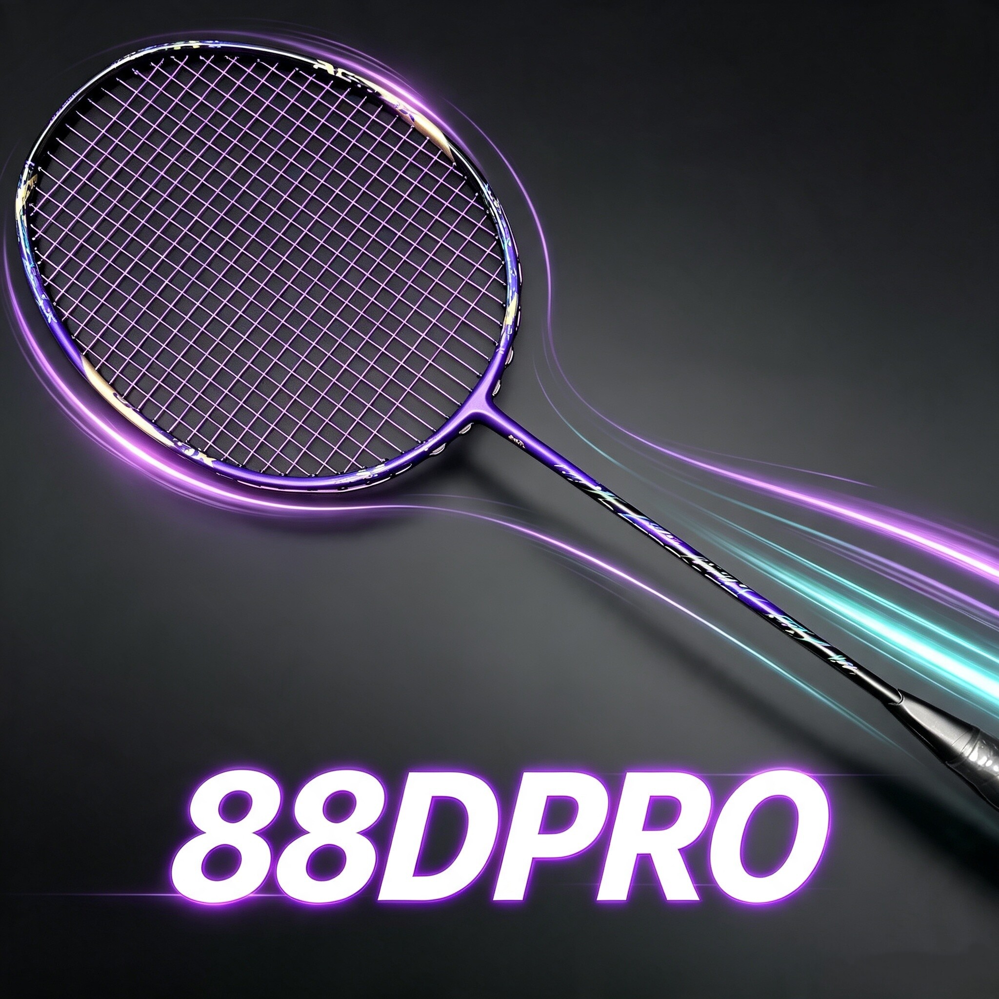 柏仕顿【88DPRO】无标4U羽毛球拍