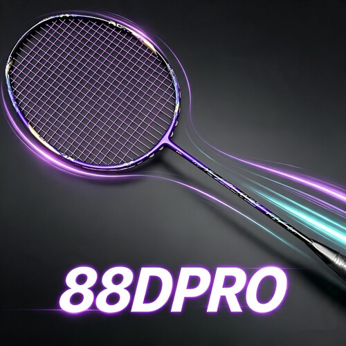 柏仕顿【88DPRO】无标4U羽毛球拍