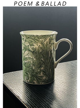 诗与歌 William Morris马克杯陶瓷复古杯子法式中古杯欧式水杯