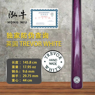 英国TW斯诺克参数希金斯御用球杆