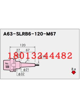 A63-SLRB6-120-M67日本原装进口MST恩司迪热装刀柄现货销售需询价