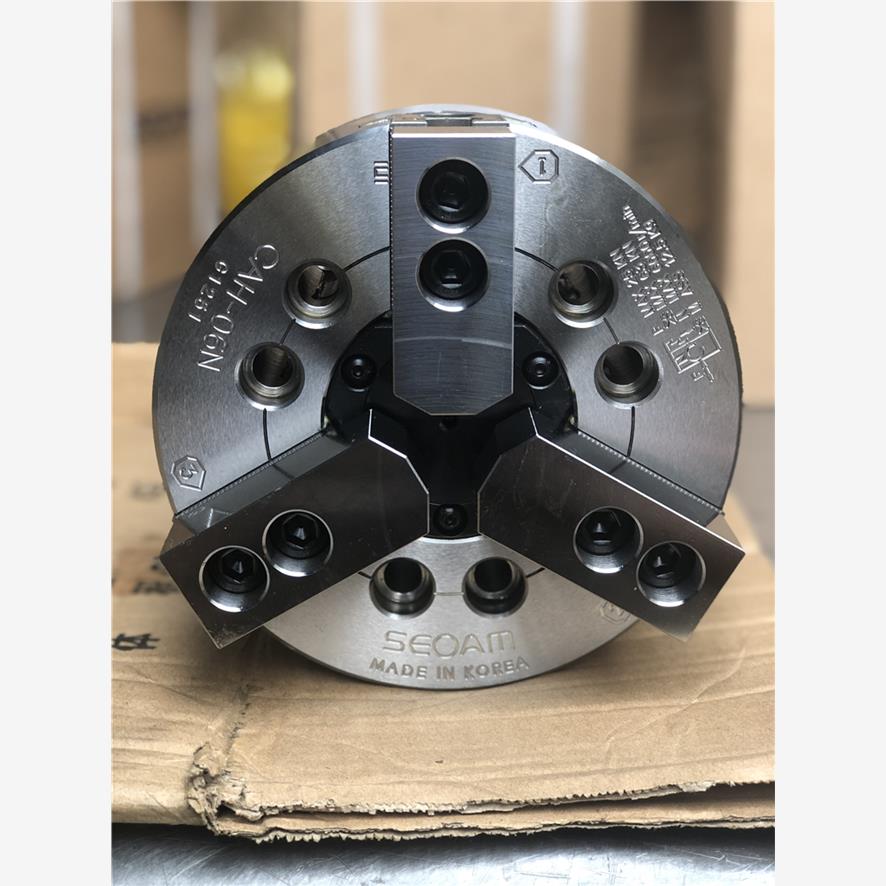 韩国瑞岩（SEOAM） 6寸中空液压卡盘（全新包装带配件）