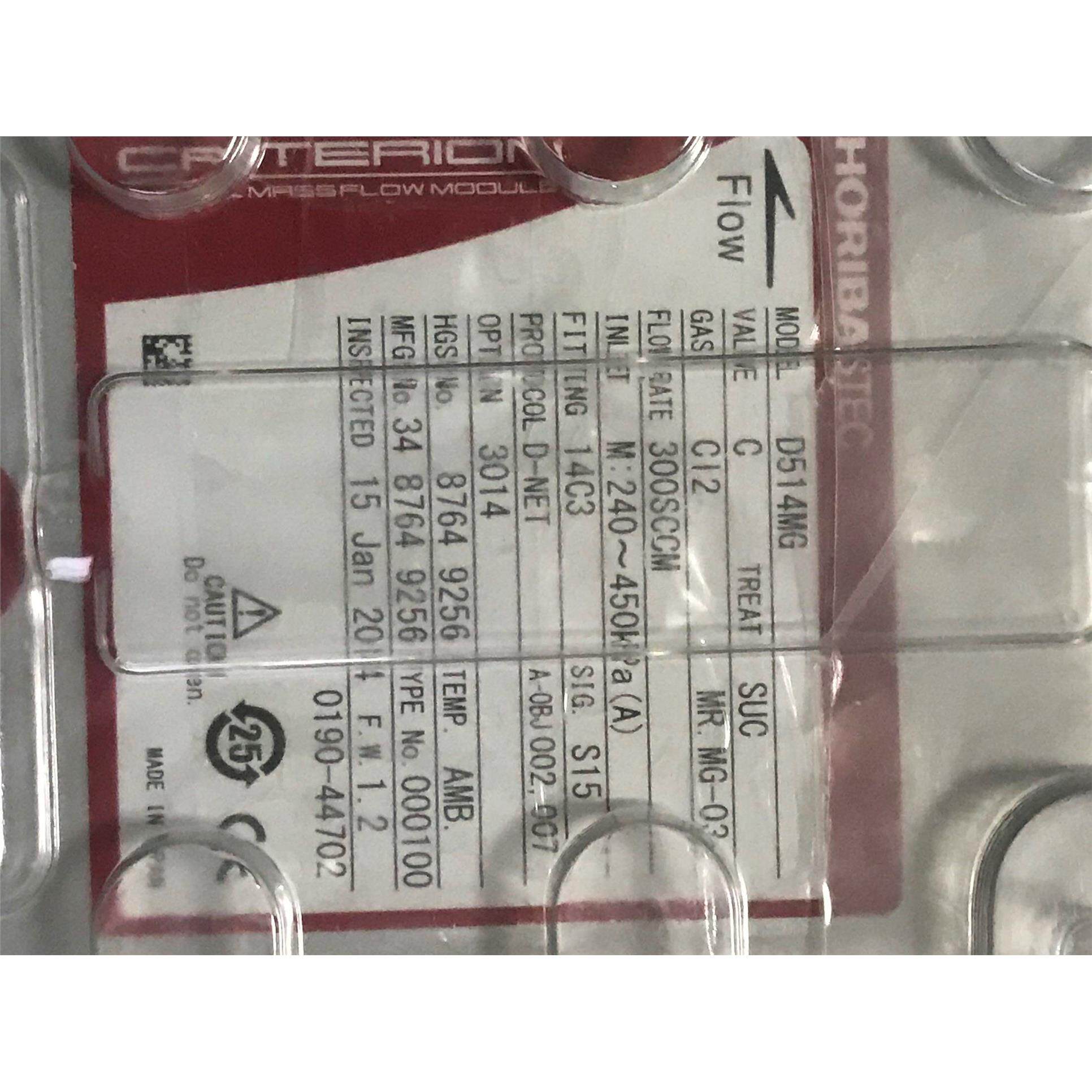 全新AMAT 0190-44702 日本HORIBA MFC质量流量计D514MG 300 SCCM