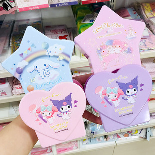 日本玉桂狗melody库洛米星星爱心桌面化妆刷工具收纳桶笔筒摆件