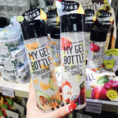 BOTTLE水果高保湿 现货日本限定MY GEL 补水滋润身体乳啫喱牛油果
