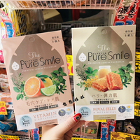 现货日本Pure Smile浓密高保湿珍珠美白提亮补水滋养控油贴片面膜