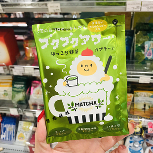 现货日本小绵羊京都抹茶牛奶保湿 美肌泡澡浴盐泡泡浴入浴剂40g