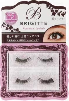 现货*日本vivi杂志推荐BRIGITTE 小恶魔大眼自然系假睫毛8款No.05