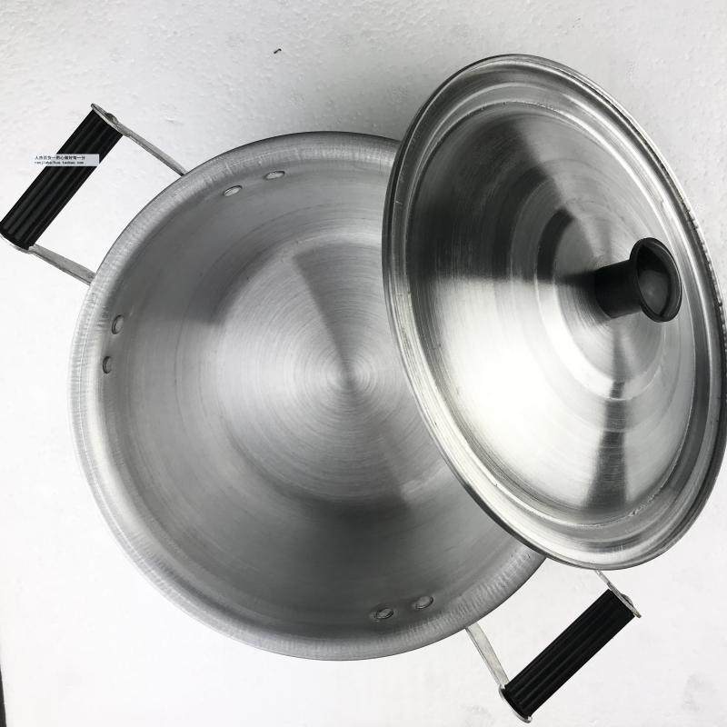 小铝锅 老式铝汤锅 加厚家用铝锅 烧水锅18-20cm22 24 30铝锅包邮