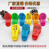 号码 牌数字编号夹子麻辣烫饭店号牌餐饮口味叫号上菜传菜牌夹定制