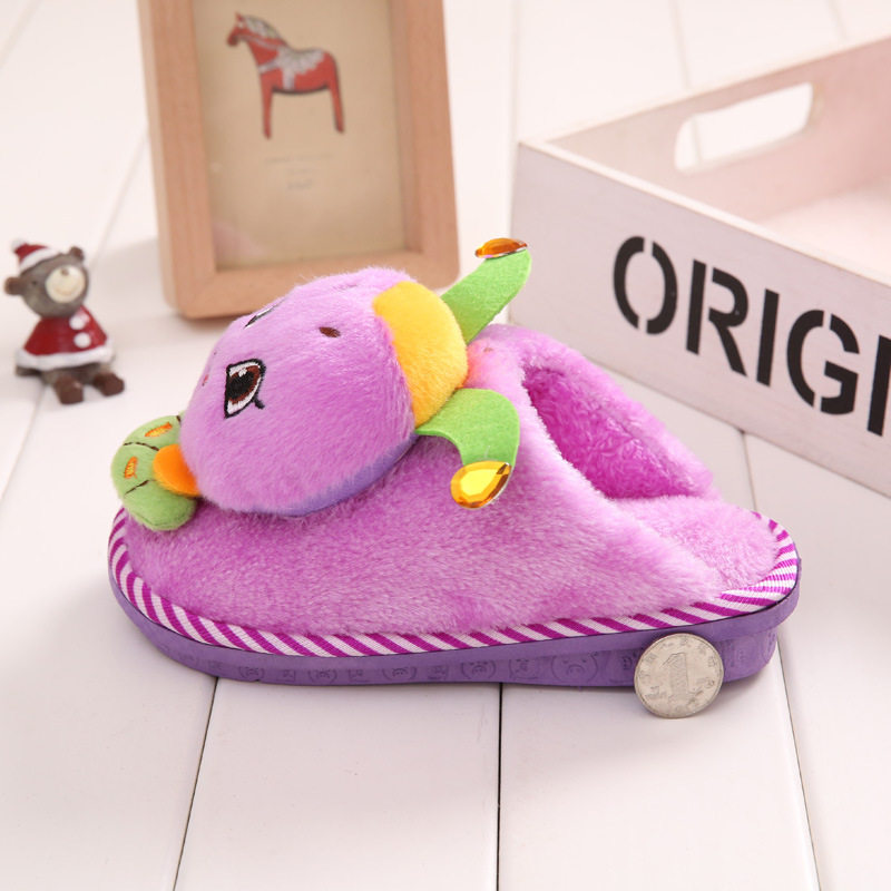 Chaussons enfants en autre pour hiver - semelle autre - Ref 1032988 Image 4