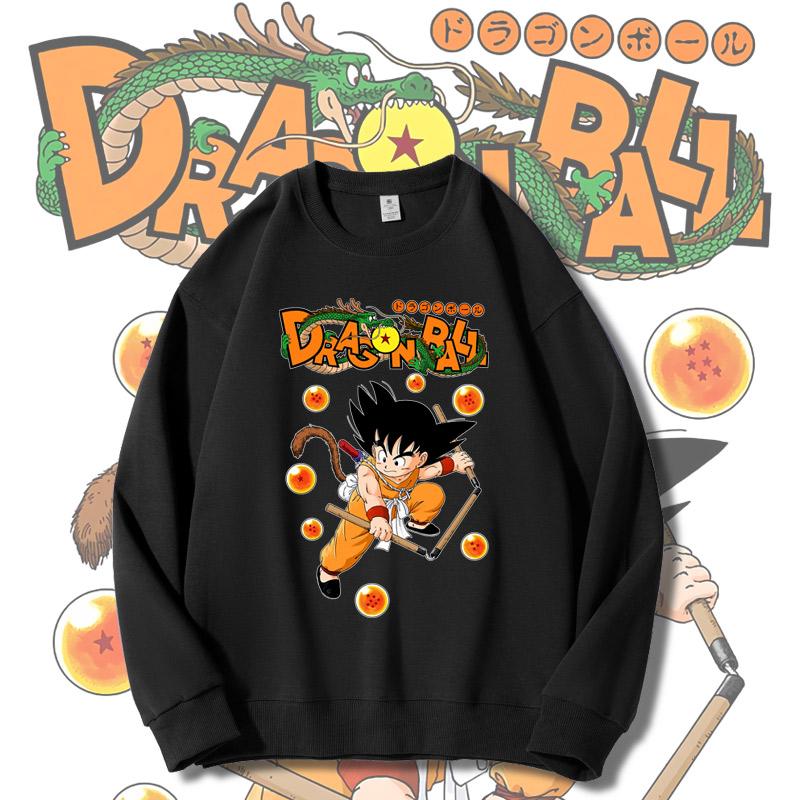 七龙珠日系动漫圆领卫衣