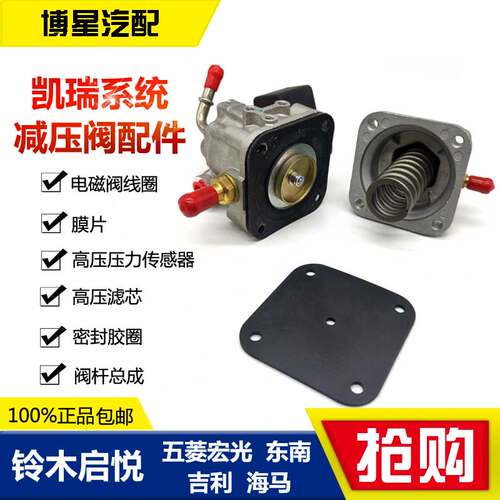 cng启悦艾瑞泽凯瑞系统减压阀高压滤芯膜片凯瑞减压器配件