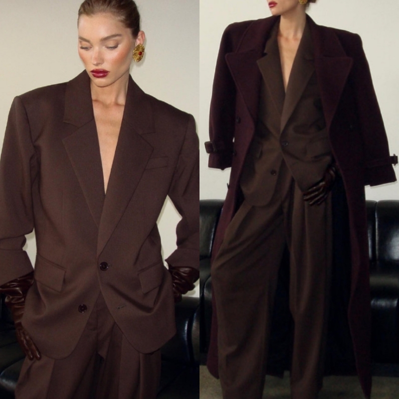 25款ElsaHosk同款咖啡色