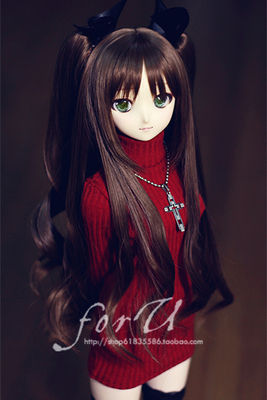 +售罄+ 【L207-a07】DD/BJD假发 1/3 娃用 ◇双马尾 可爱 凛