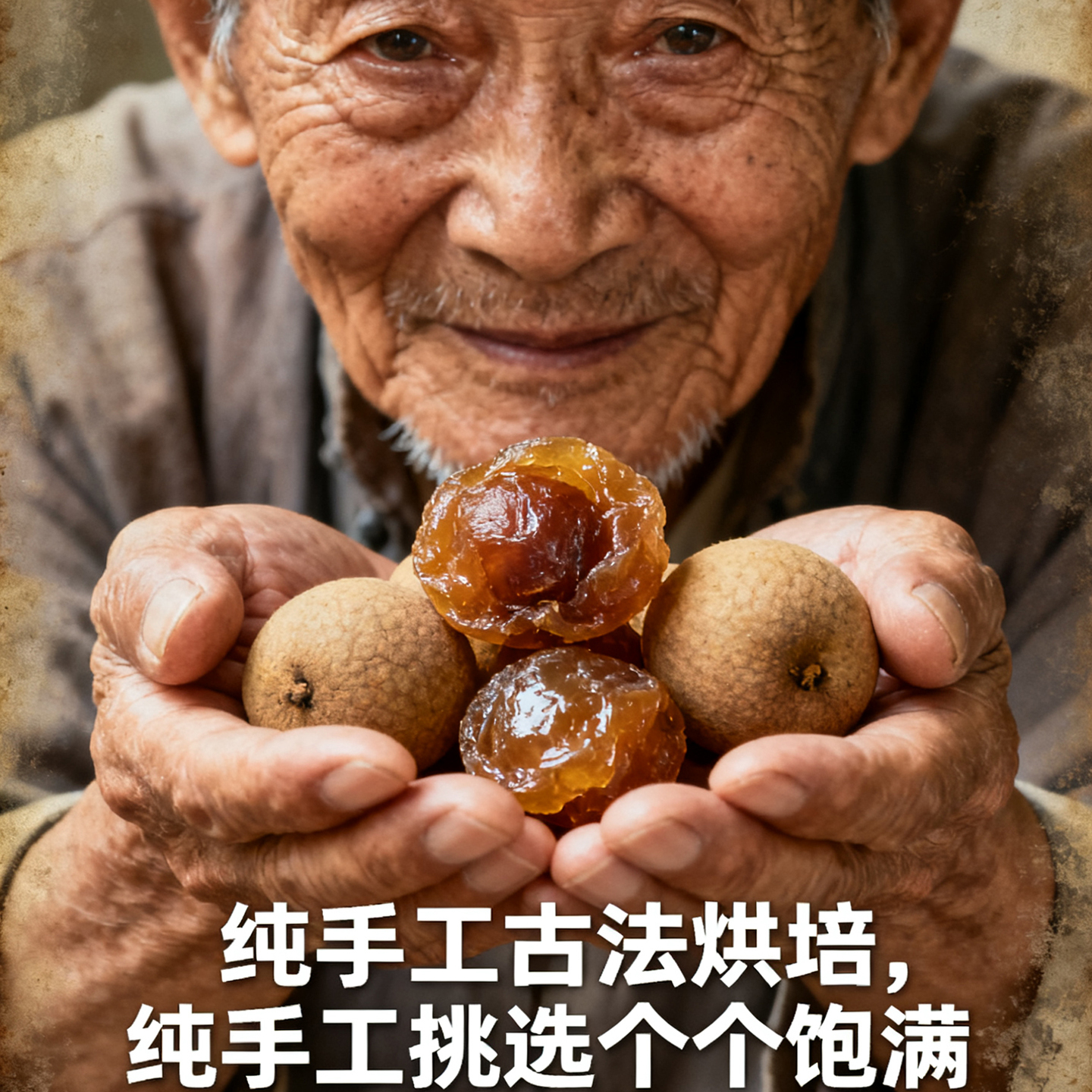 福建莆田特产古法手工烘焙桂圆干