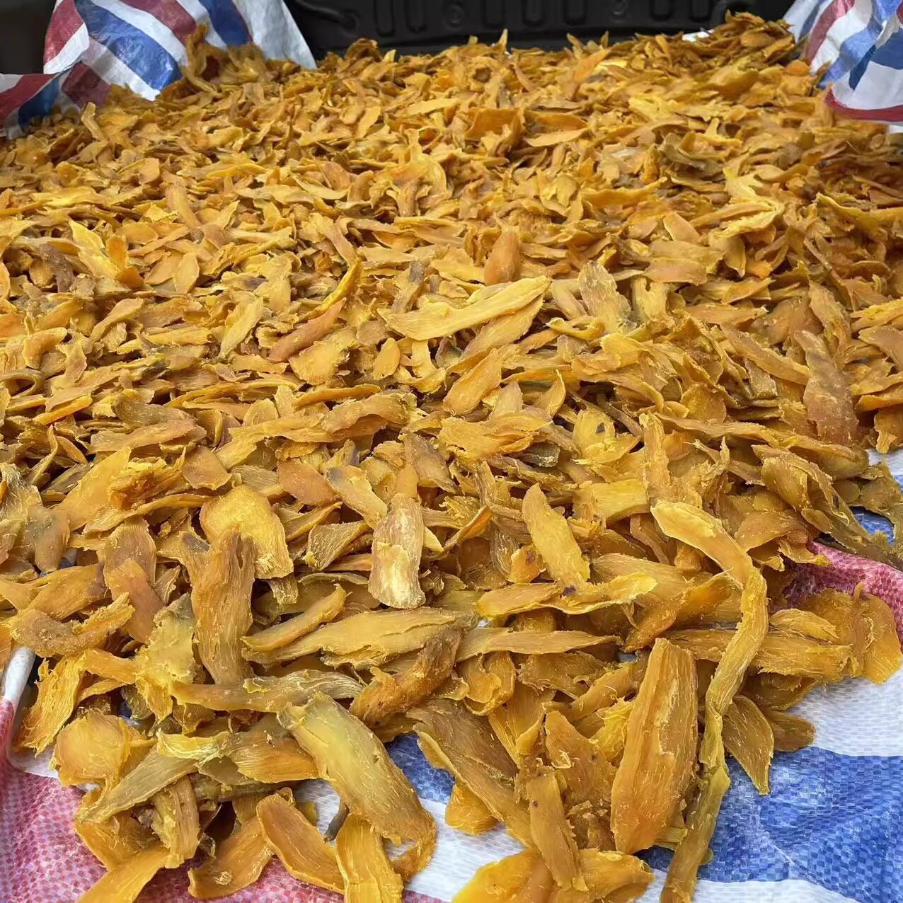 瓦房原味红薯干山东农家红薯干不加糖精老式地瓜干嚼劲晾晒地瓜干