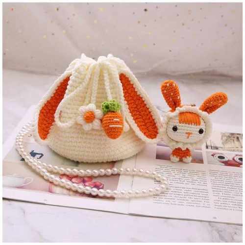 手提斜跨成品可爱自制diy水桶包