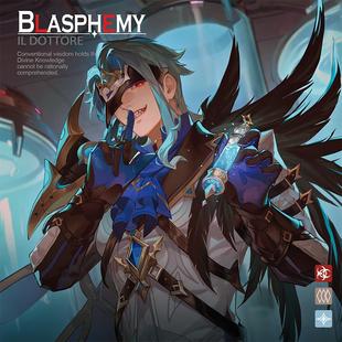 =喵斯拉=多托雷原神博士同人周边色纸吧唧镭射票拍立得透卡流麻