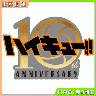 Hpoi现货 排球少年 TOHO 周边 10周年纪念 胸针