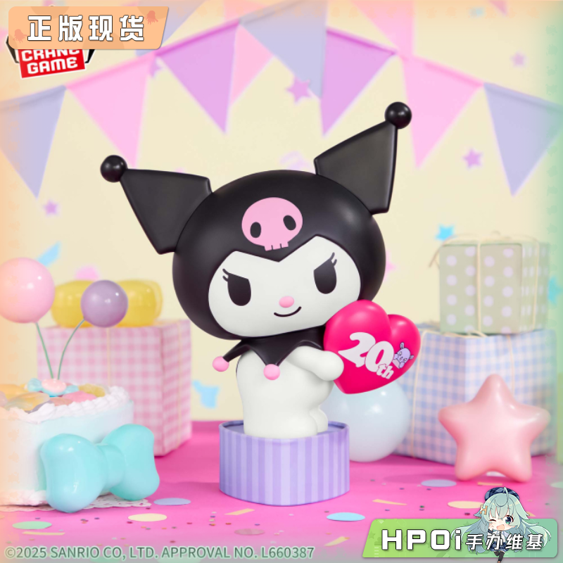 眼镜厂 SOFVIMATES 三丽鸥 酷洛米 20周年 Q版 手办