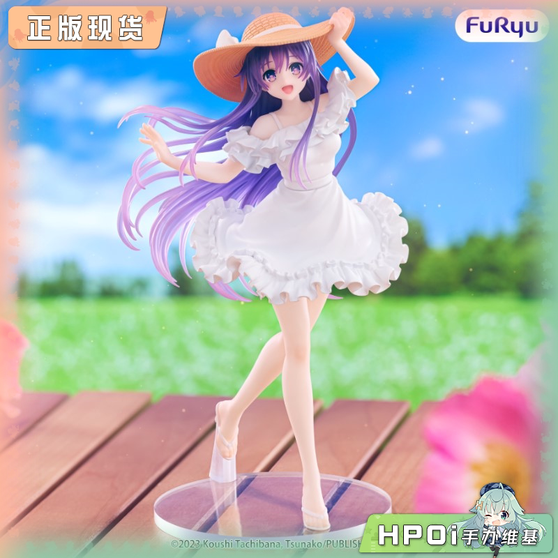 Furyu约会大作战 12周年 夜刀神十香 夏日连衣裙手办