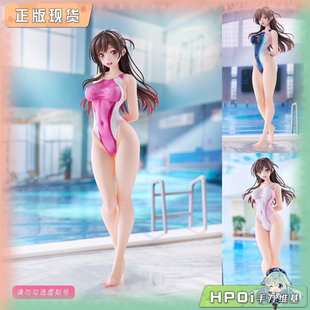 【Hpoi补款】AMAKUNI 租借女友 水原千鹤 竞技泳装  手办