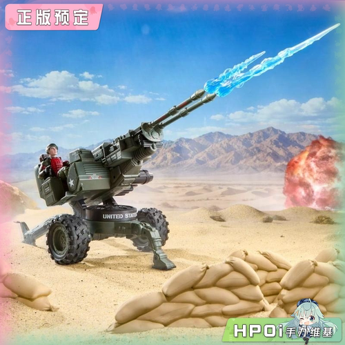 【Hpoi定金】孩之宝 特种部队 詹姆斯·巴尼 与重型激光炮 手办
