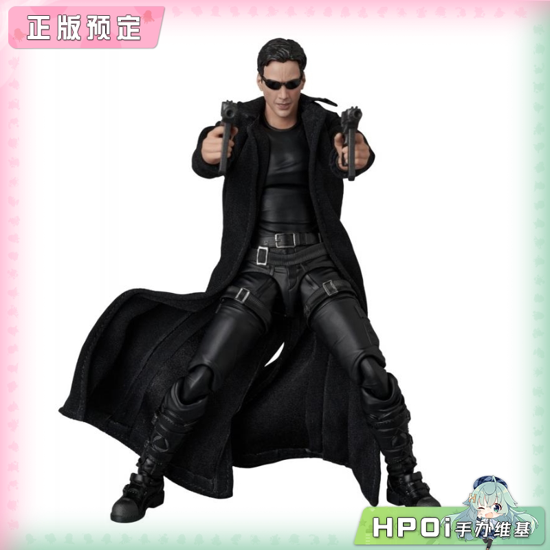 【Hpoi定金】Medicom MAFEX 黑客帝国 电影版 尼奥 可动手办