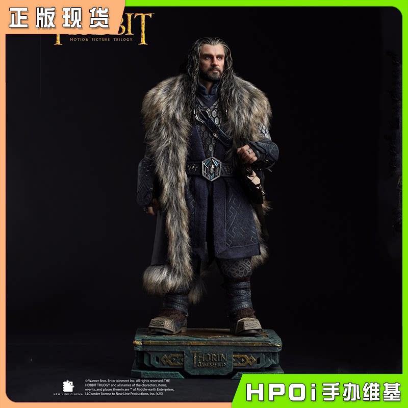 INART 霍比特人意外之旅 索林 橡木盾 可动人偶 手办