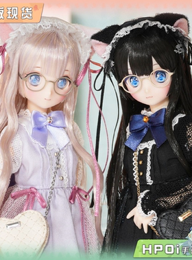 【Hpoi补款】Azone 朝比奈幸穂 MK的礼物 黑 白猫 娃娃 可动手办