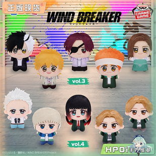 WIND BREAKER 第3弹 努努 防风铃 4弹 毛绒玩偶公仔 Hpoi现货