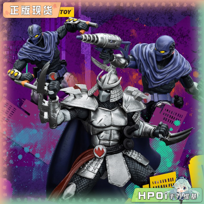 JOYTOY 暗源 忍者神龟 施瑞德 大脚兵 模型 可动手办