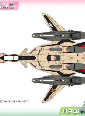 【Hpoi定金】长谷川 超时空要塞F VF 19EF A 勇专用机 拼装模型