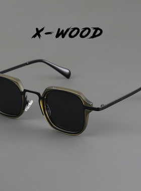 偏光防紫外线蒸汽朋克男女太阳镜