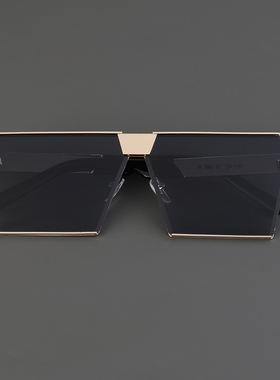 欧美复古大脸墨镜男款潮流个性