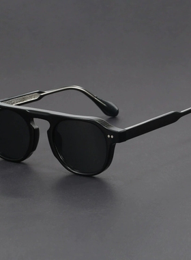 英伦复古飞行员防紫外线太阳镜