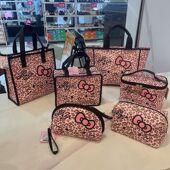 HelloKitty化妆包正版 新款 手提洗漱包化妆袋托特包妈咪女包饭盒袋