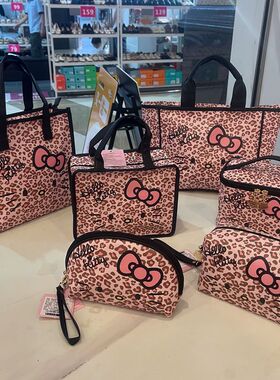 HelloKitty化妆包正版新款手提洗漱包化妆袋托特包妈咪女包饭盒袋