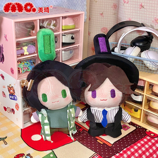 美琦动漫骑士w菲利普假面双骑左翔太郎顶宝玩偶同人棉花娃娃公仔